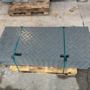 Gangplade / køreplade grå 1500x600x10 mm 10 stk. (Spar 10%)