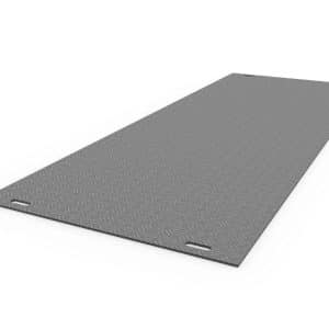 LB Køreplade Mørkegrå 115×200×1 cm Genbrugsplast